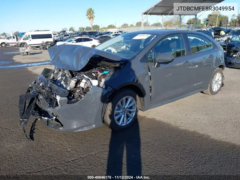 2024 Toyota Corolla Hybrid Le VIN: JTDBCMFE8R3049954 Lot: 40846178