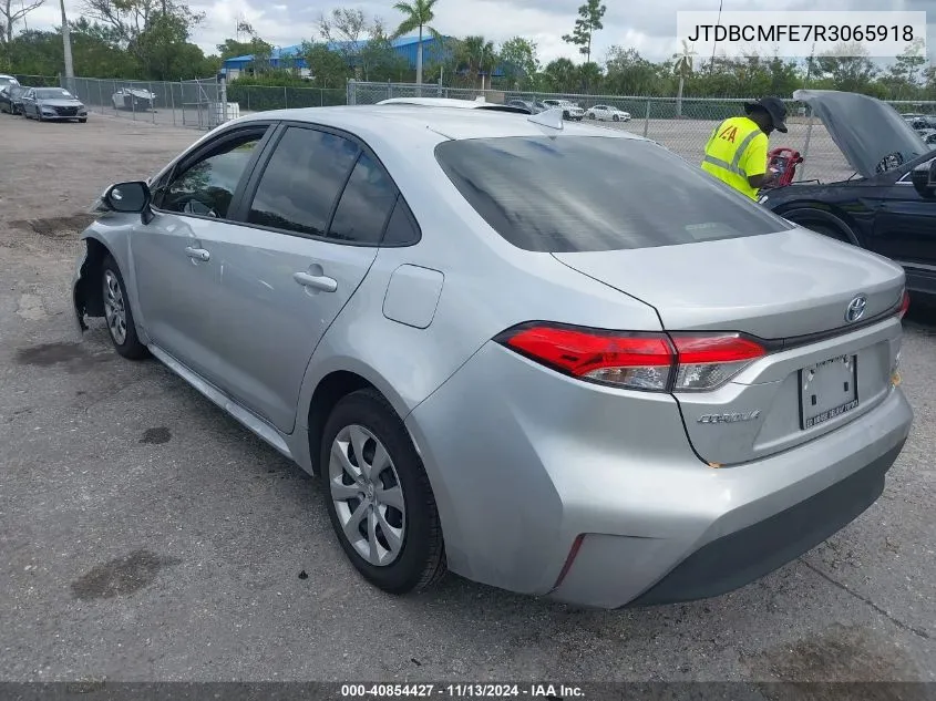 2024 Toyota Corolla Hybrid Le VIN: JTDBCMFE7R3065918 Lot: 40854427