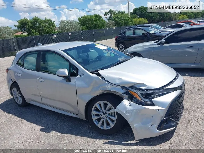 2025 Toyota Corolla Se VIN: JTND4MBE9S3236052 Lot: 40335671