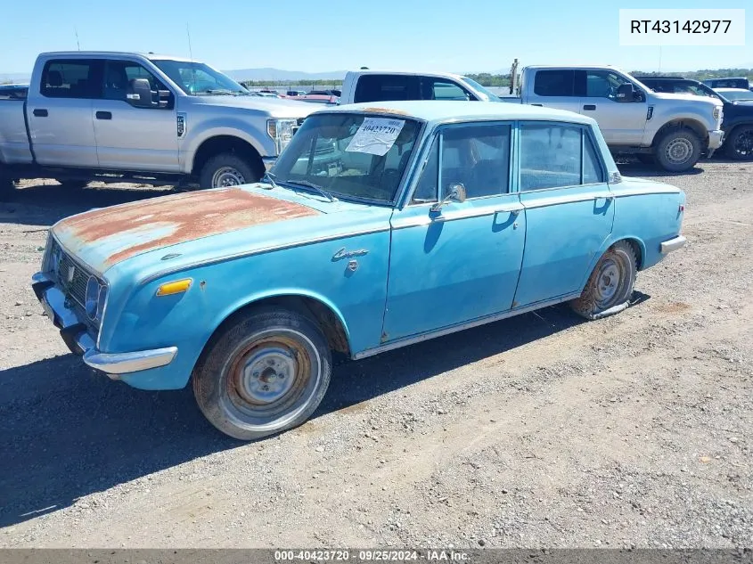 1969 Toyota Corona VIN: RT43142977 Lot: 40423720