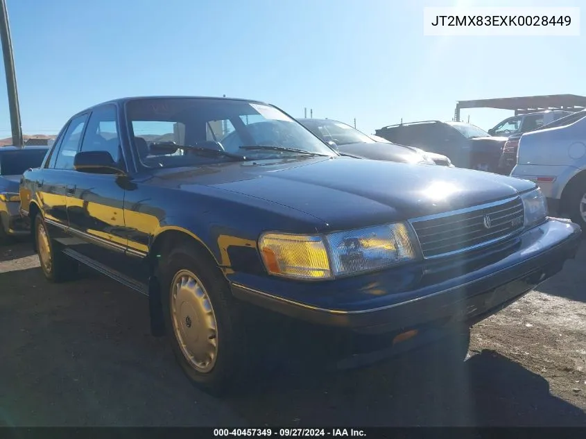 1989 Toyota Cressida Luxury VIN: JT2MX83EXK0028449 Lot: 40457349