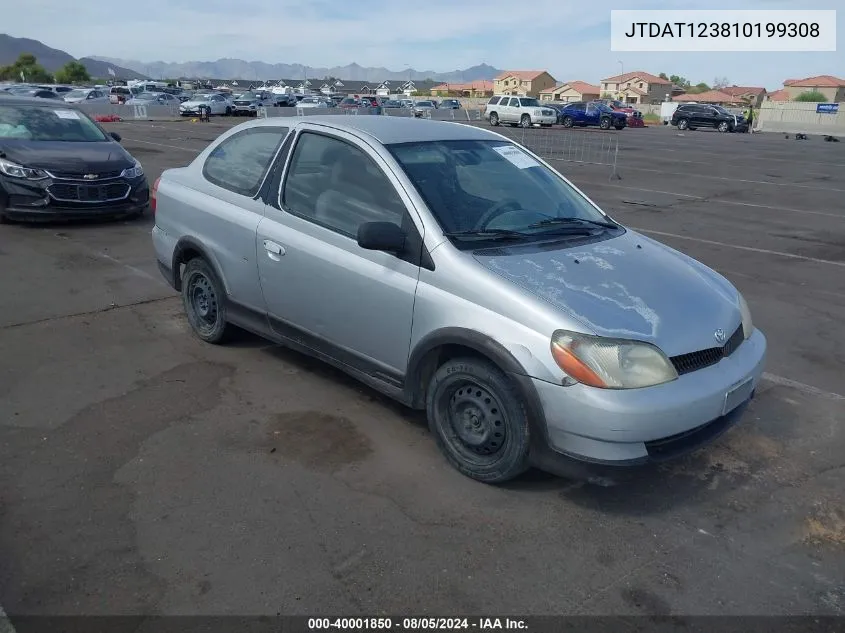 JTDAT123810199308 2001 Toyota Echo