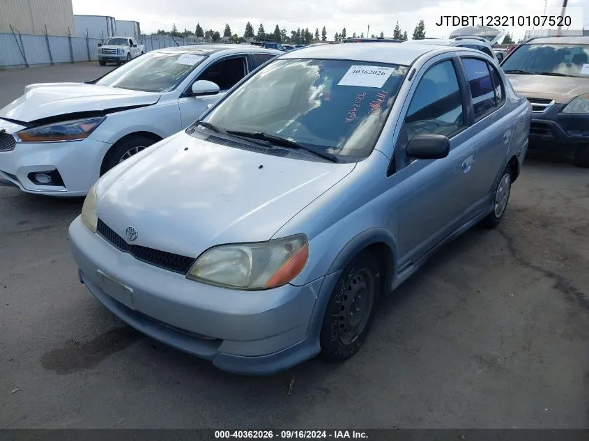 JTDBT123210107520 2001 Toyota Echo