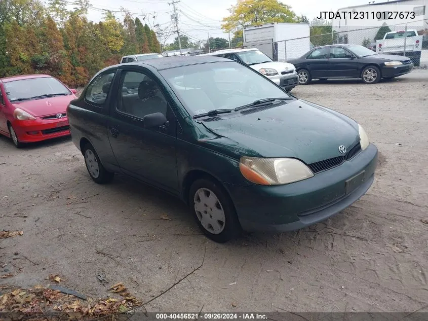 2001 Toyota Echo VIN: JTDAT123110127673 Lot: 40456521