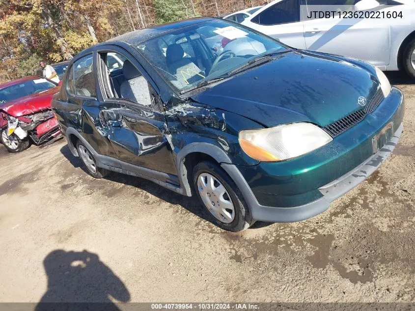 2002 Toyota Echo VIN: JTDBT123620221604 Lot: 40739954