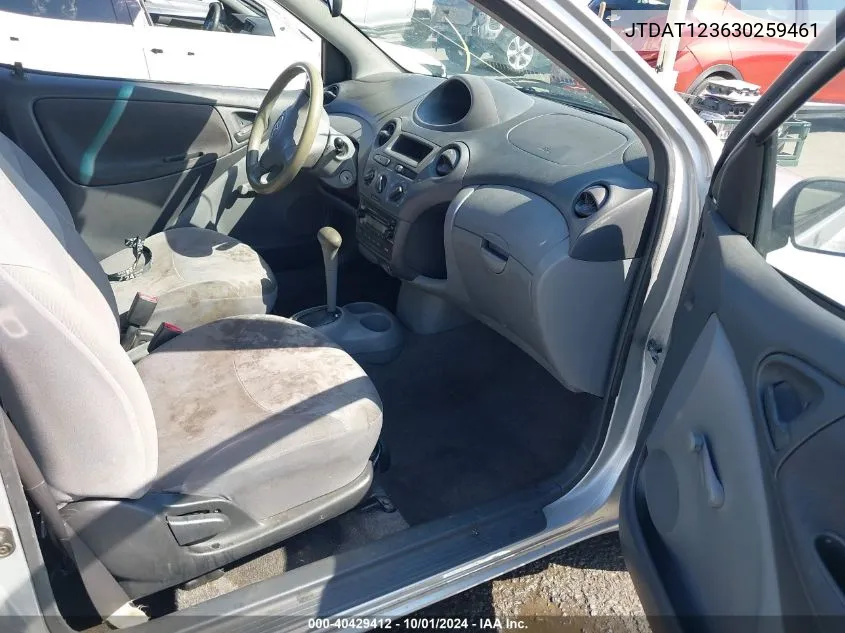 JTDAT123630259461 2003 Toyota Echo