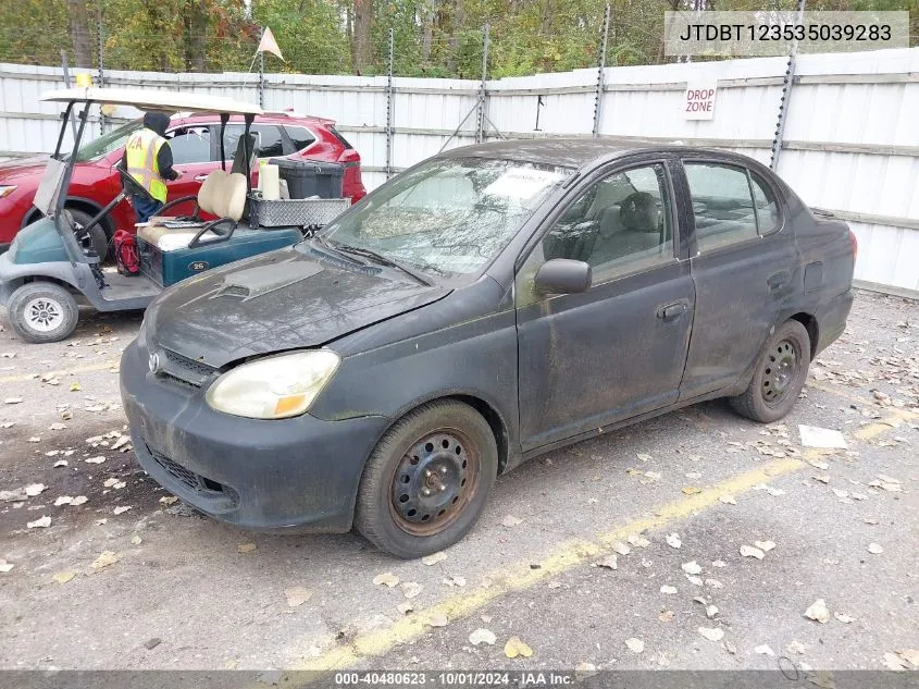 2003 Toyota Echo VIN: JTDBT123535039283 Lot: 40480623