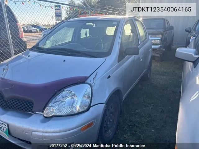 2004 Toyota Echo Le VIN: JTDKT123540064165 Lot: 20177252