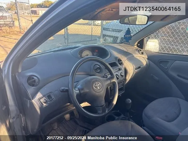 JTDKT123540064165 2004 Toyota Echo Le