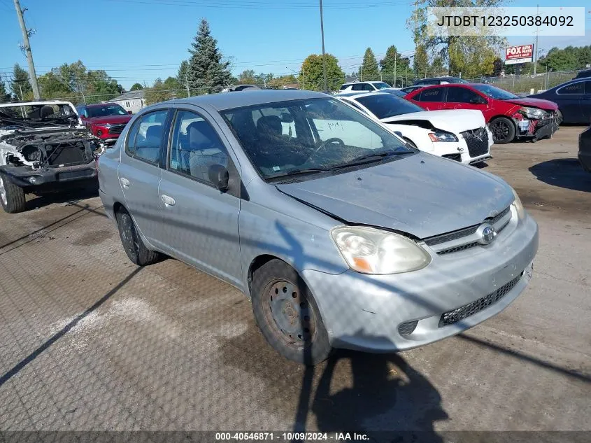 2005 Toyota Echo VIN: JTDBT123250384092 Lot: 40546871