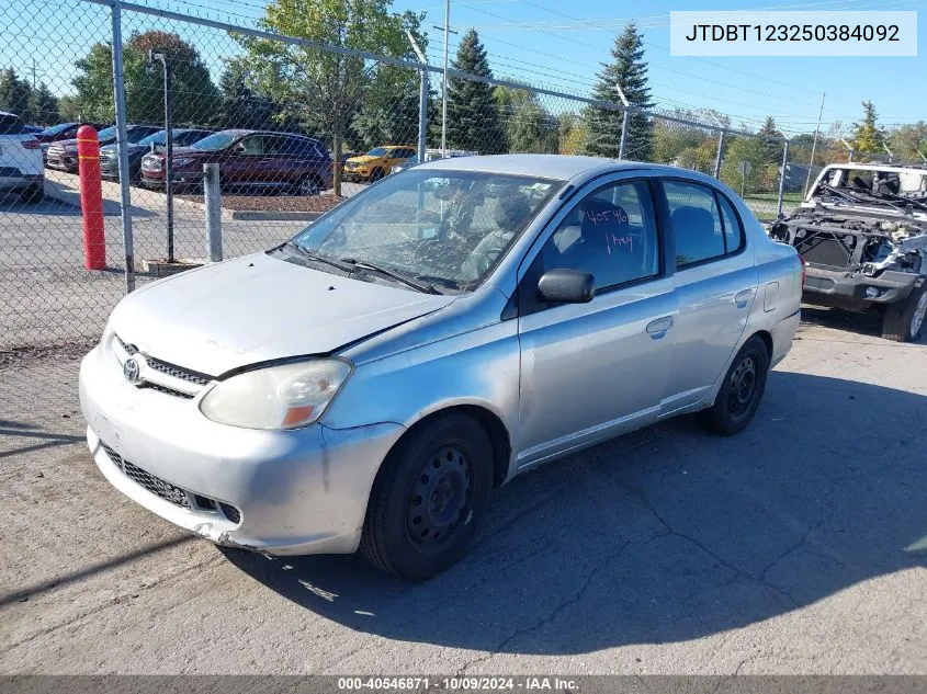 2005 Toyota Echo VIN: JTDBT123250384092 Lot: 40546871