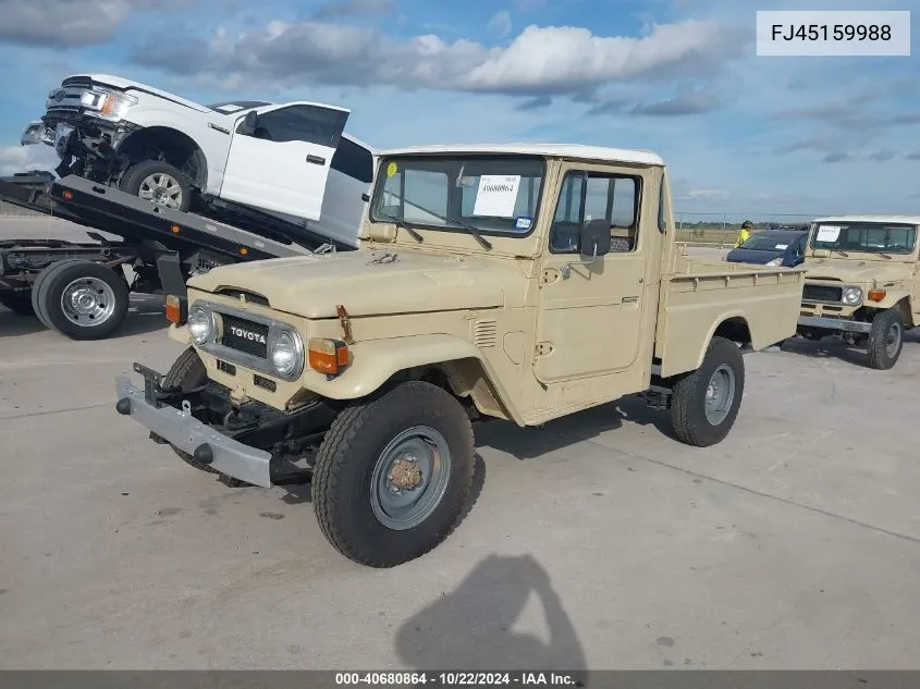 1978 Toyota Fj Cruiser VIN: FJ45159988 Lot: 40680864