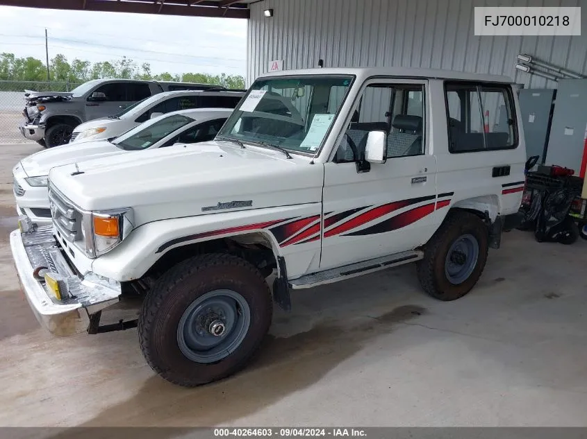 FJ700010218 1989 Toyota Fj Cruiser