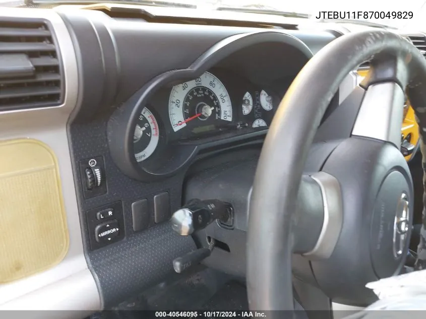 JTEBU11F870049829 2007 Toyota Fj Cruiser