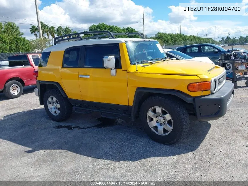 JTEZU11F28K004700 2008 Toyota Fj Cruiser