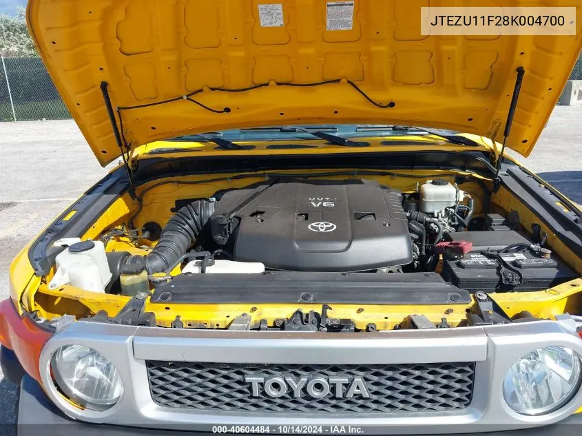 JTEZU11F28K004700 2008 Toyota Fj Cruiser