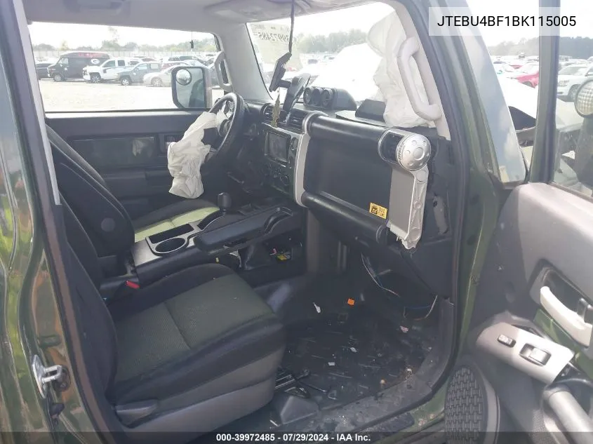 JTEBU4BF1BK115005 2011 Toyota Fj Cruiser