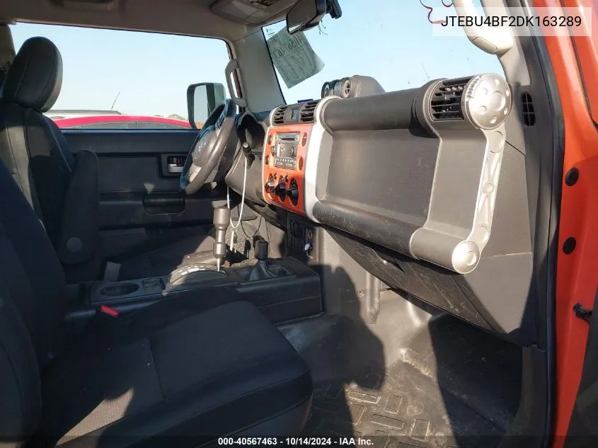 JTEBU4BF2DK163289 2013 Toyota Fj Cruiser