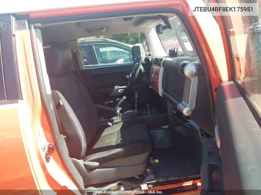 JTEBU4BF8EK175951 2014 Toyota Fj Cruiser