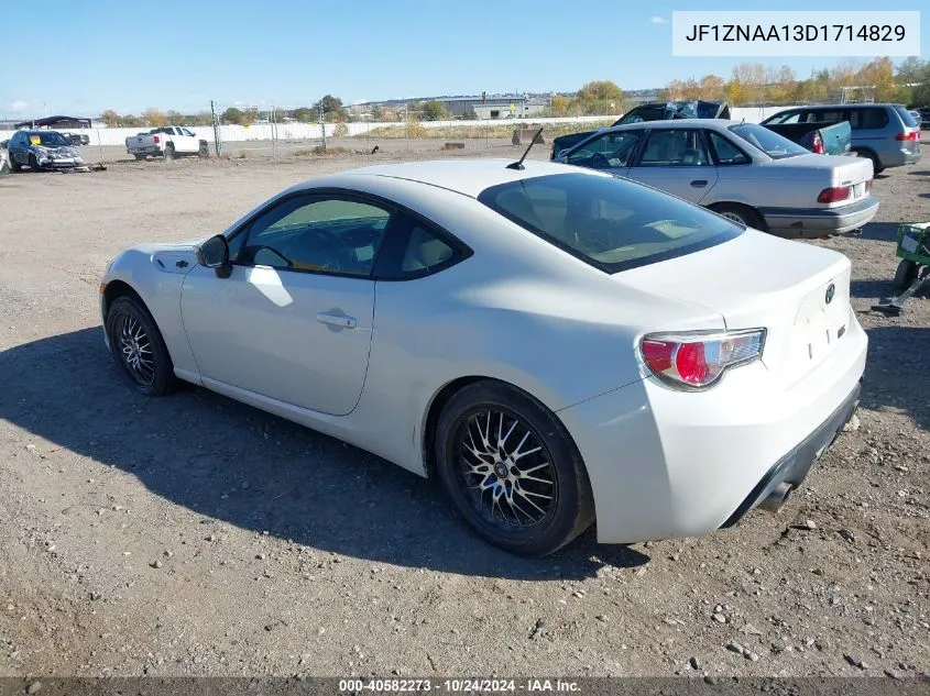 2013 Scion Fr-S VIN: JF1ZNAA13D1714829 Lot: 40582273