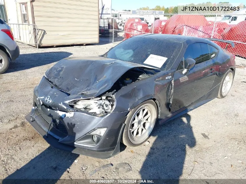 2013 Scion Fr-S VIN: JF1ZNAA10D1722483 Lot: 40602657