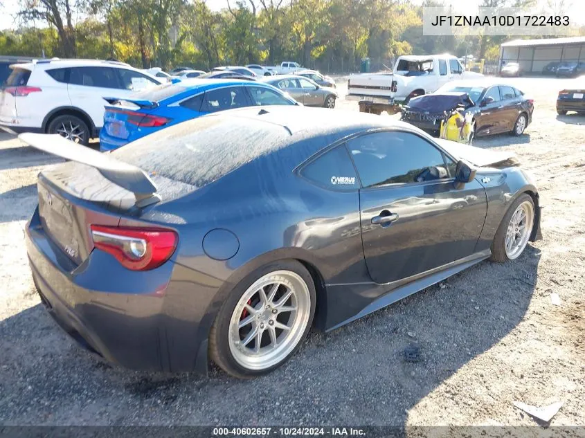 2013 Scion Fr-S VIN: JF1ZNAA10D1722483 Lot: 40602657