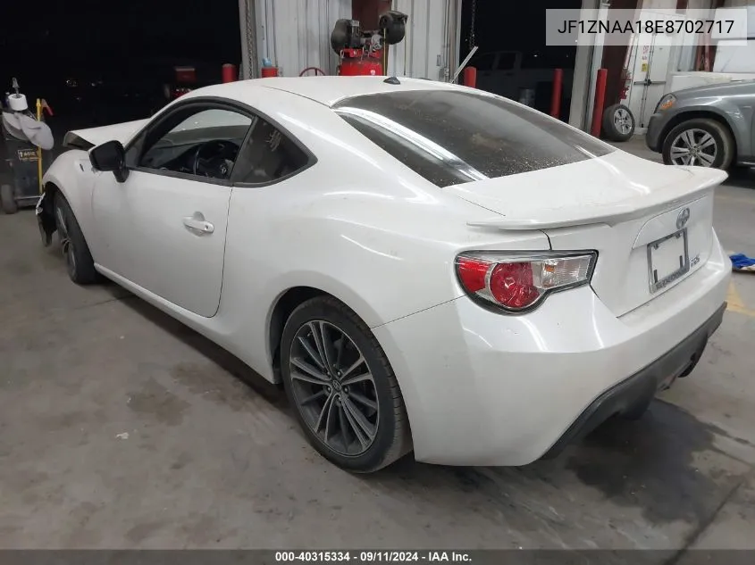 2014 Scion Fr-S VIN: JF1ZNAA18E8702717 Lot: 40315334