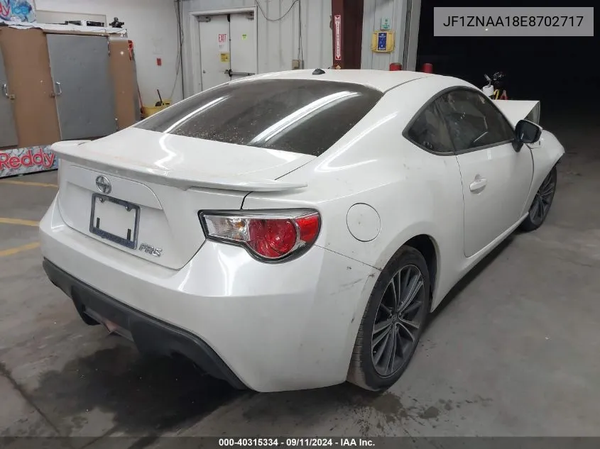 2014 Scion Fr-S VIN: JF1ZNAA18E8702717 Lot: 40315334