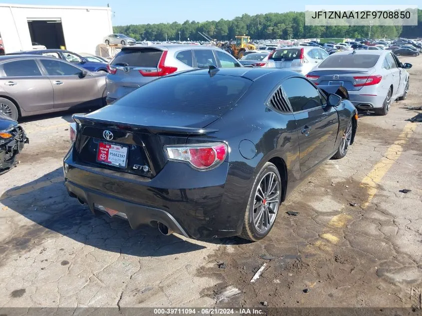 2015 Scion Fr-S VIN: JF1ZNAA12F9708850 Lot: 39711094