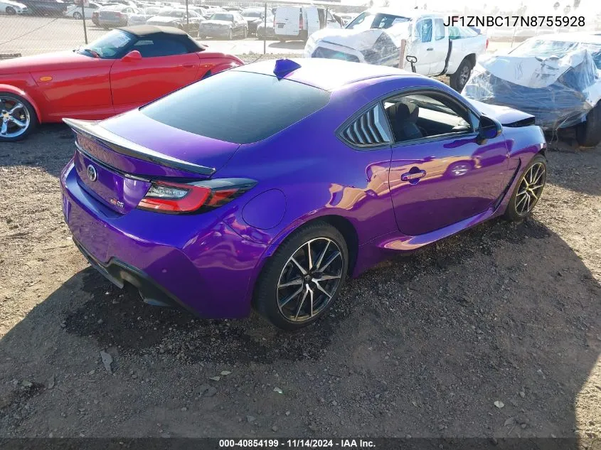 2022 Toyota Gr86 VIN: JF1ZNBC17N8755928 Lot: 40854199