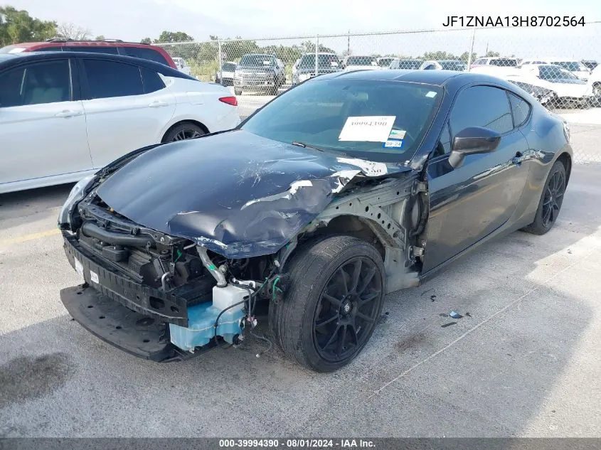 JF1ZNAA13H8702564 2017 Toyota 86