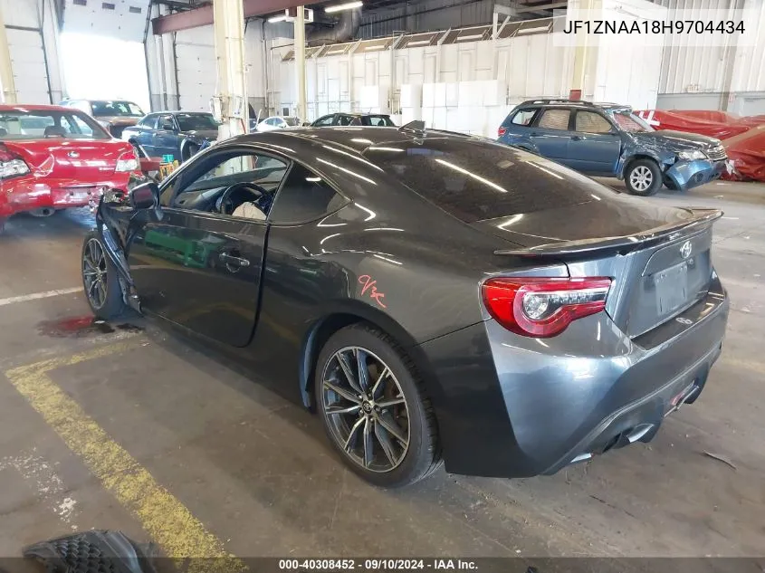 2017 Toyota 86 Special Edition VIN: JF1ZNAA18H9704434 Lot: 40308452