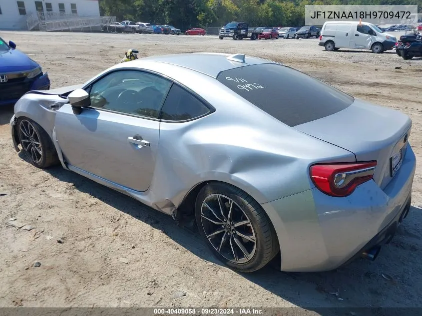 2017 Toyota 86 VIN: JF1ZNAA18H9709472 Lot: 40409058