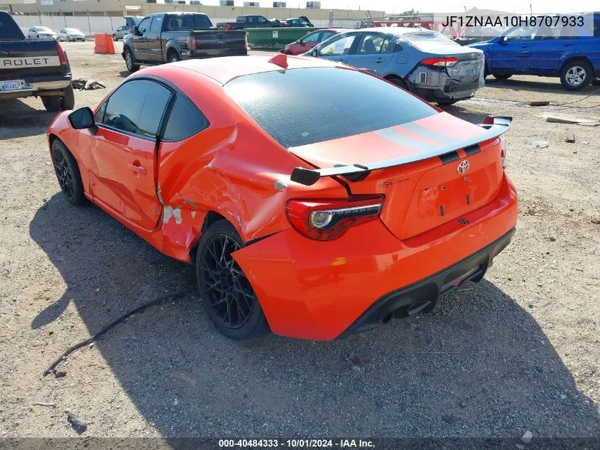 2017 Toyota 86 860 Special Edition VIN: JF1ZNAA10H8707933 Lot: 40484333