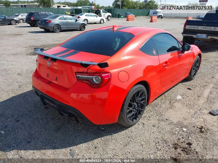 2017 Toyota 86 860 Special Edition VIN: JF1ZNAA10H8707933 Lot: 40484333