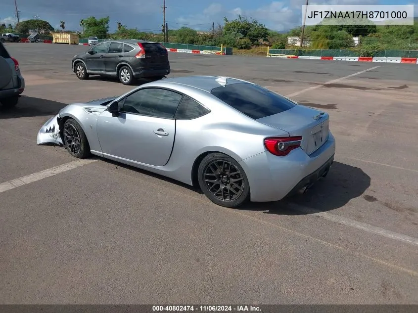 2017 Toyota 86 860 Special Edition VIN: JF1ZNAA17H8701000 Lot: 40802474