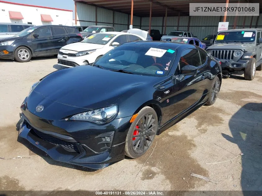 2019 Toyota 86 Trd Se VIN: JF1ZNAE13K9701068 Lot: 40191131