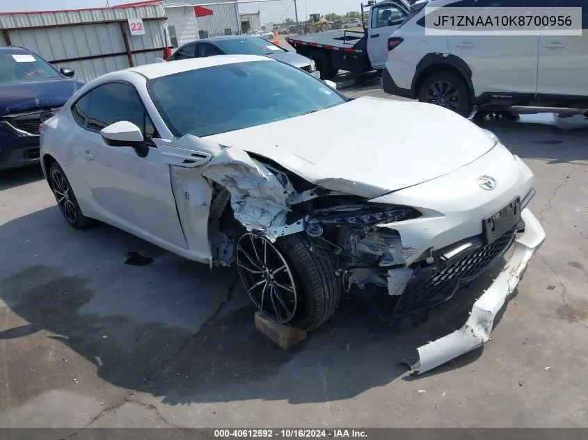 JF1ZNAA10K8700956 2019 Toyota 86