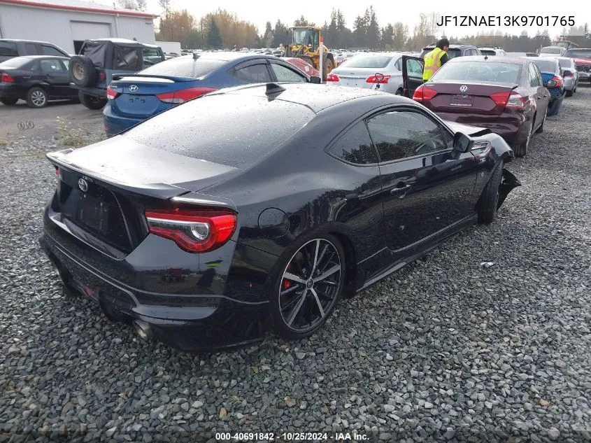 2019 Toyota 86 Trd Se VIN: JF1ZNAE13K9701765 Lot: 40691842