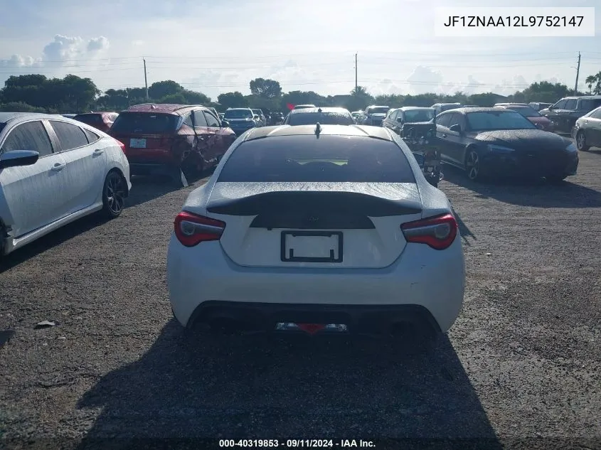 2020 Toyota 86 VIN: JF1ZNAA12L9752147 Lot: 40319853