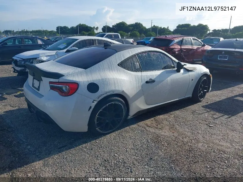 2020 Toyota 86 VIN: JF1ZNAA12L9752147 Lot: 40319853