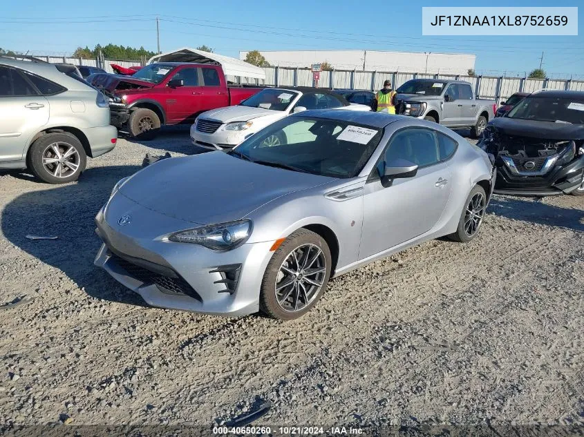 2020 Toyota 86 VIN: JF1ZNAA1XL8752659 Lot: 40650260