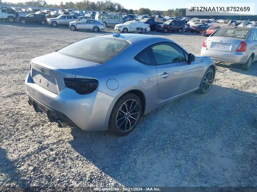 2020 Toyota 86 VIN: JF1ZNAA1XL8752659 Lot: 40650260