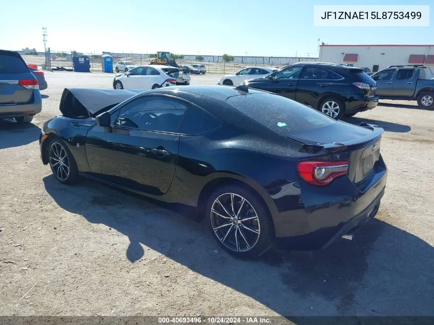 2020 Toyota 86 Gt/Special Edition VIN: JF1ZNAE15L8753499 Lot: 40693496