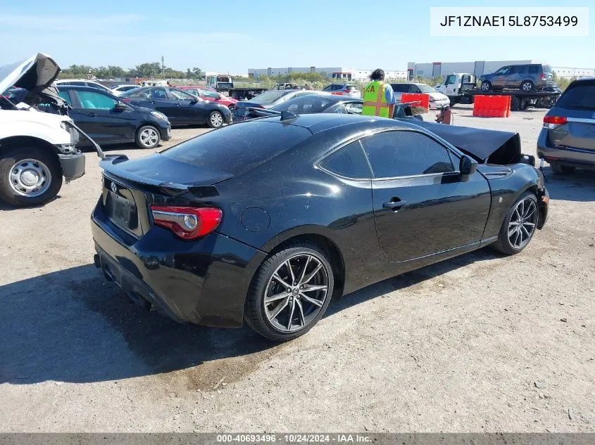 2020 Toyota 86 Gt/Special Edition VIN: JF1ZNAE15L8753499 Lot: 40693496