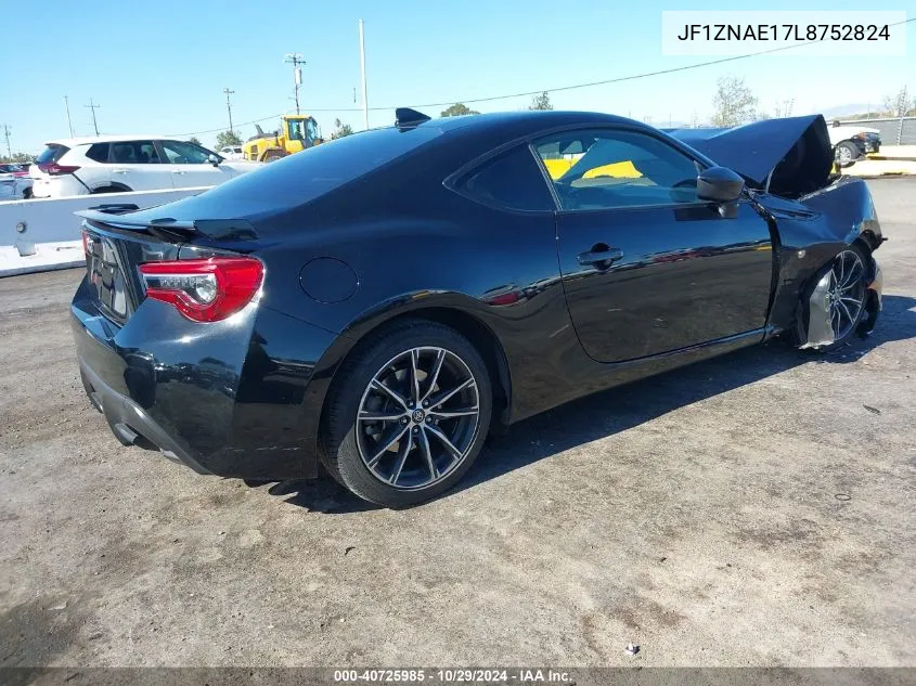 2020 Toyota 86 Gt VIN: JF1ZNAE17L8752824 Lot: 40725985