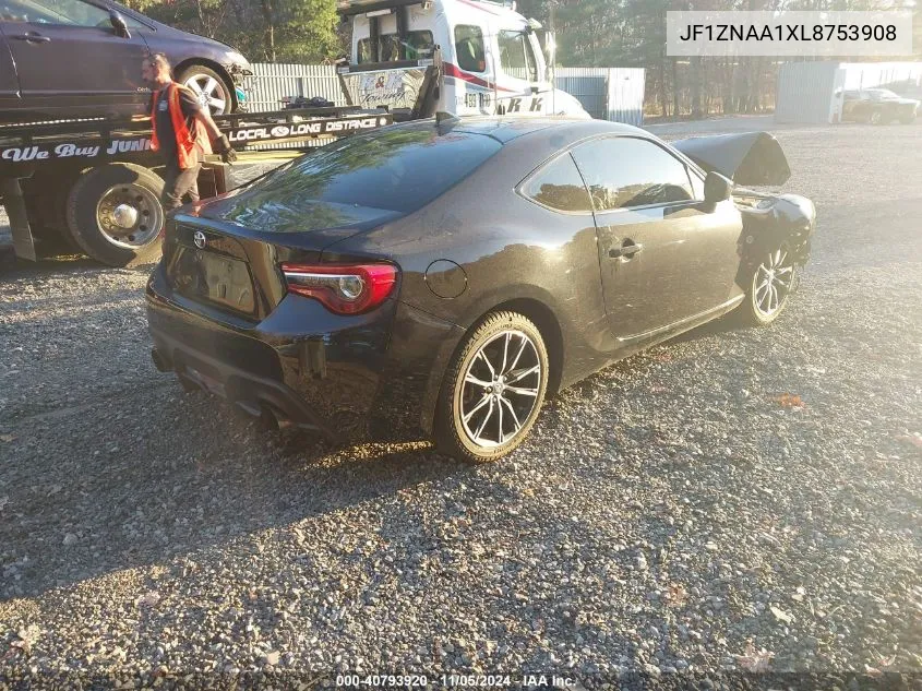 2020 Toyota 86 VIN: JF1ZNAA1XL8753908 Lot: 40793920