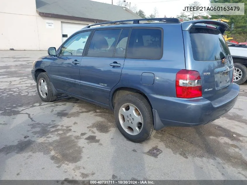 JTEEP21A060163479 2006 Toyota Highlander Limited V6