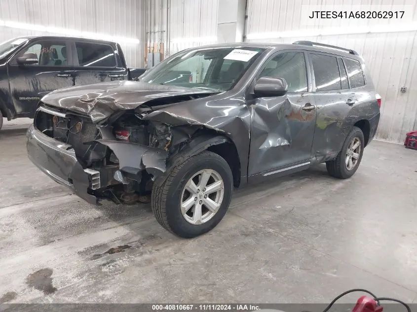 JTEES41A682062917 2008 Toyota Highlander