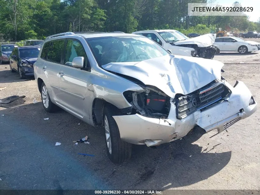 JTEEW44A592028629 2009 Toyota Highlander Hybrid Limited